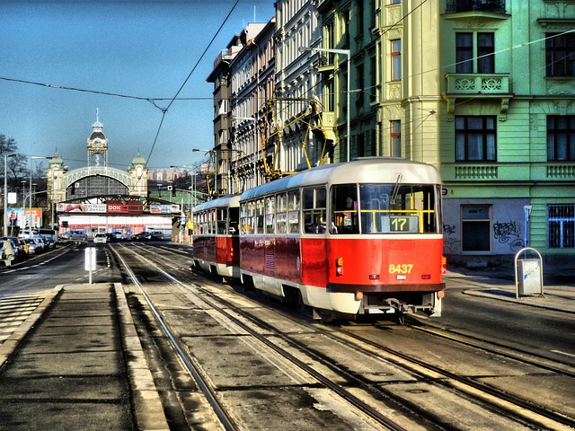 Praha Holešovice u výstaviště